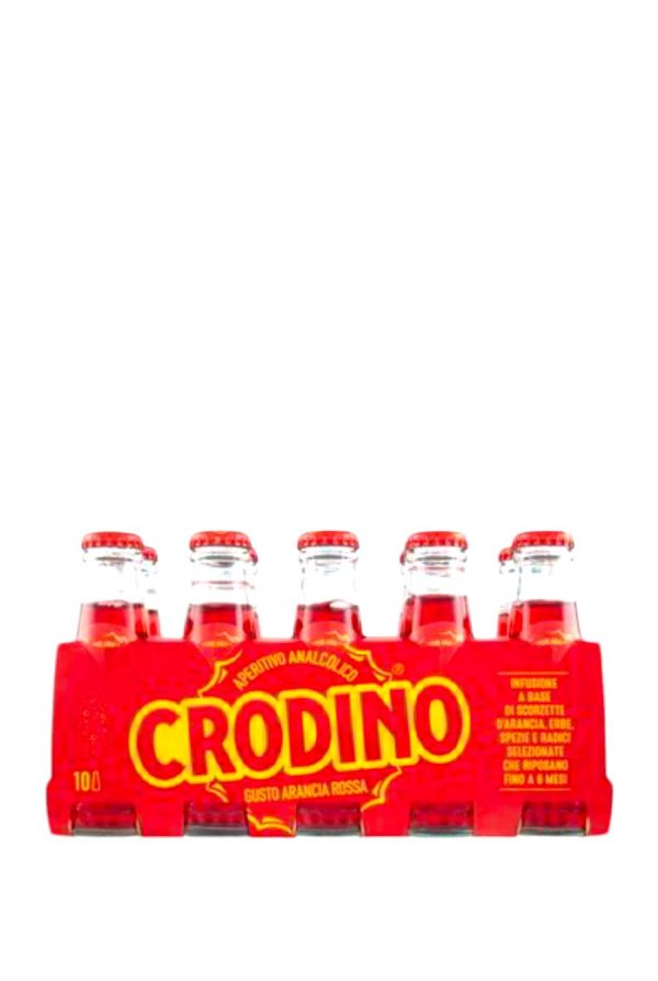 APERITIVO ANALCOLICO ARANCIA ROSSA CRODINO CL. 10 X 10 PZ.