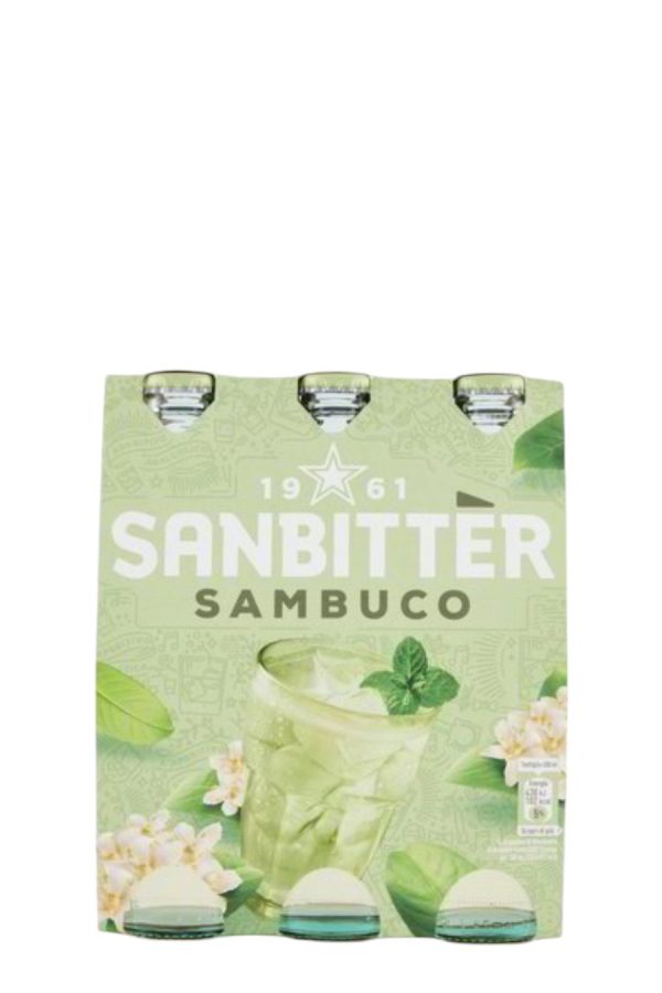 APERITIVO ANALCOLICO SAMBUCO SANBITTER ML. 200 X 3 PZ.