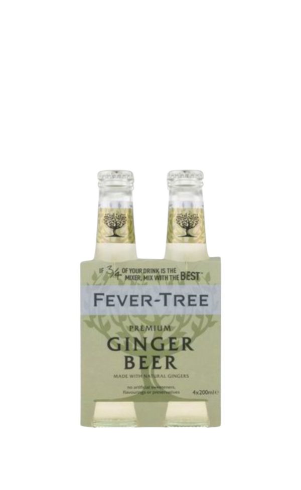 ACQUA TONICA GINGER BEER FEVER TREE ML.200 X4