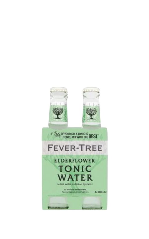 ACQUA TONICA EDELFLOWER FEVER TREE ML.200 X4