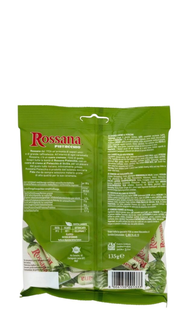 ROSSANA CARAMELLE PISTACCHIO GR.135 - immagine 2