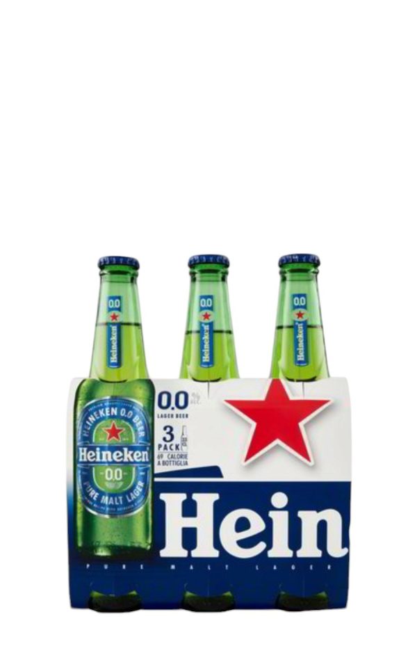 BIRRA ANALCOLICA ZERO BOTTIGLIA HEINEKEN CL. 33 X 3