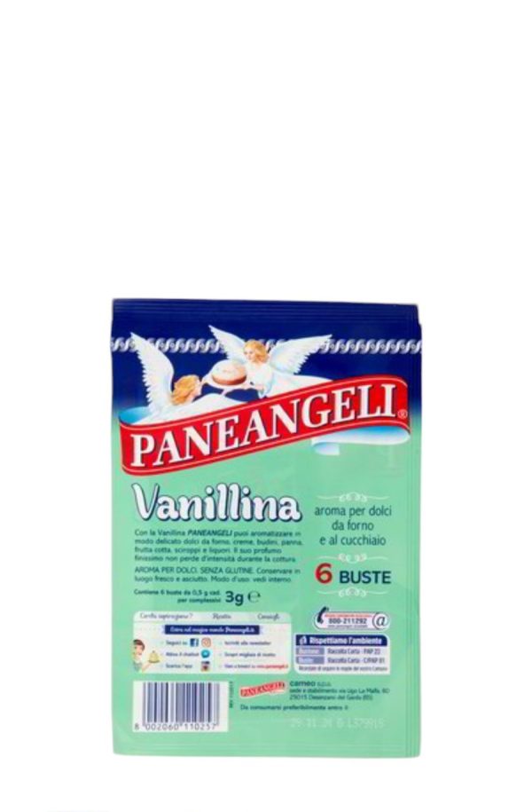 VANILLINA MAXI BUSTA X6 CAMEO PANEANGELI - immagine 2