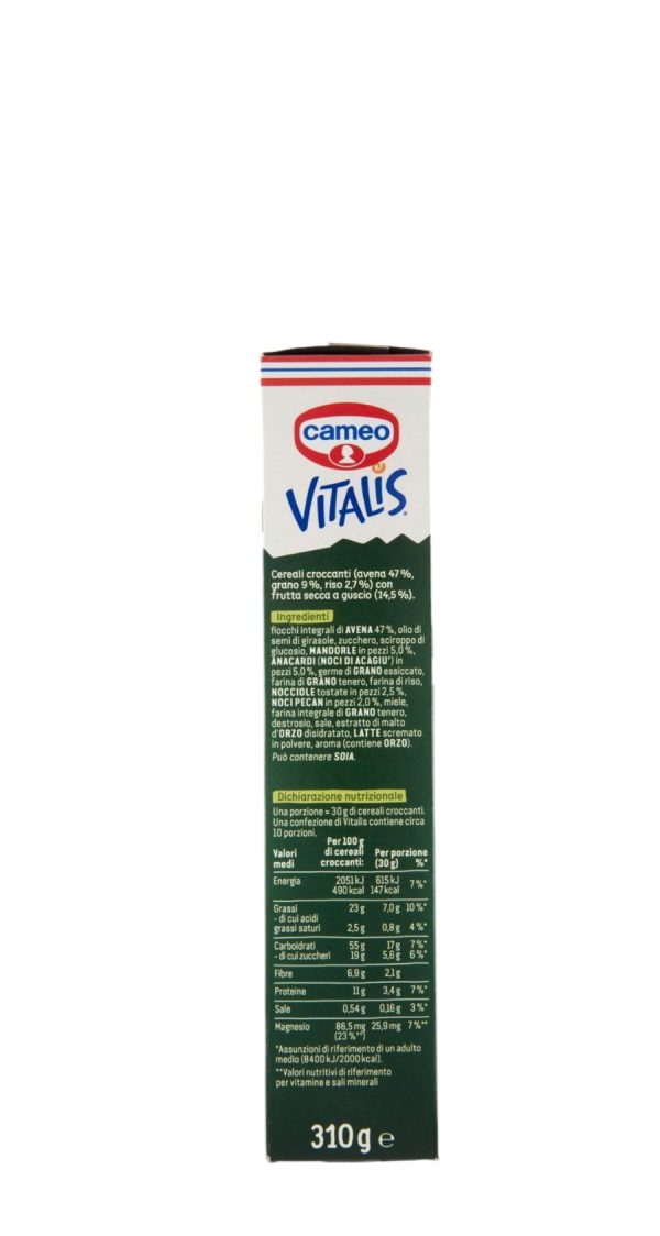 VITALIS FRUTTA SECCA CAMEO GR.310 - immagine 2