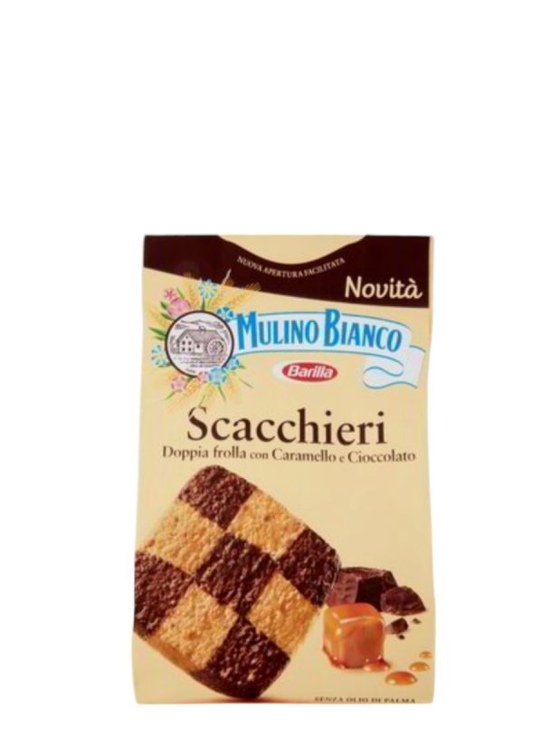 SCACCHIERI CARAMELLO E CIOCCOLATO MULINO BIANCO GR.300