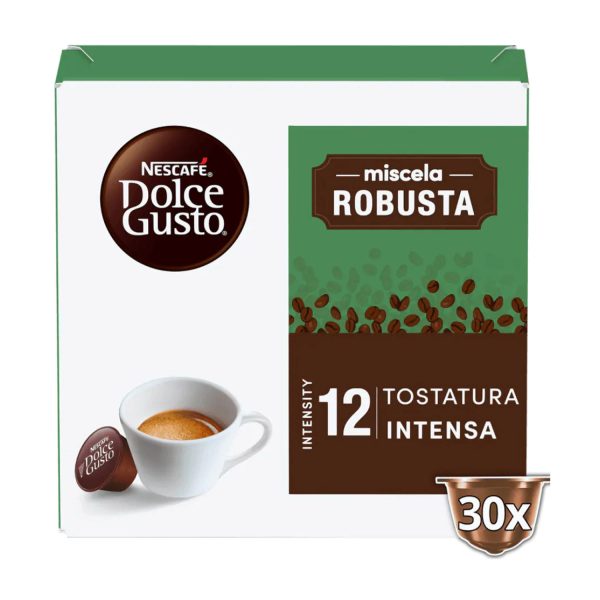 NESCAFE' DOLCE GUSTO Caffè in capsule NDG ROBUSTA MAGNUM, Nescaffè dolce gusto