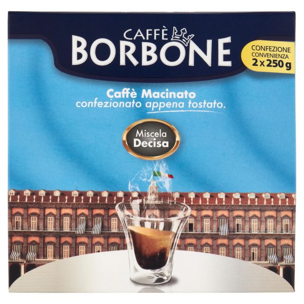 DECISA CAFFÈ MACINATO CAFFE' BORBONE GR.250X2