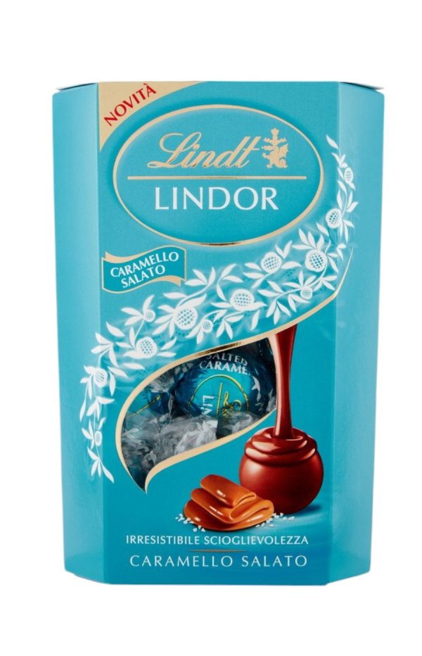 LINDOR AL CARAMELLO SALATO LINDT GR.200