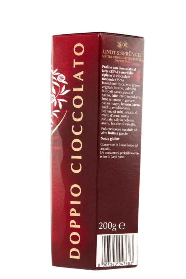 LINDOR DOPPIO CIOCCOLATO LINDT G200 - immagine 3