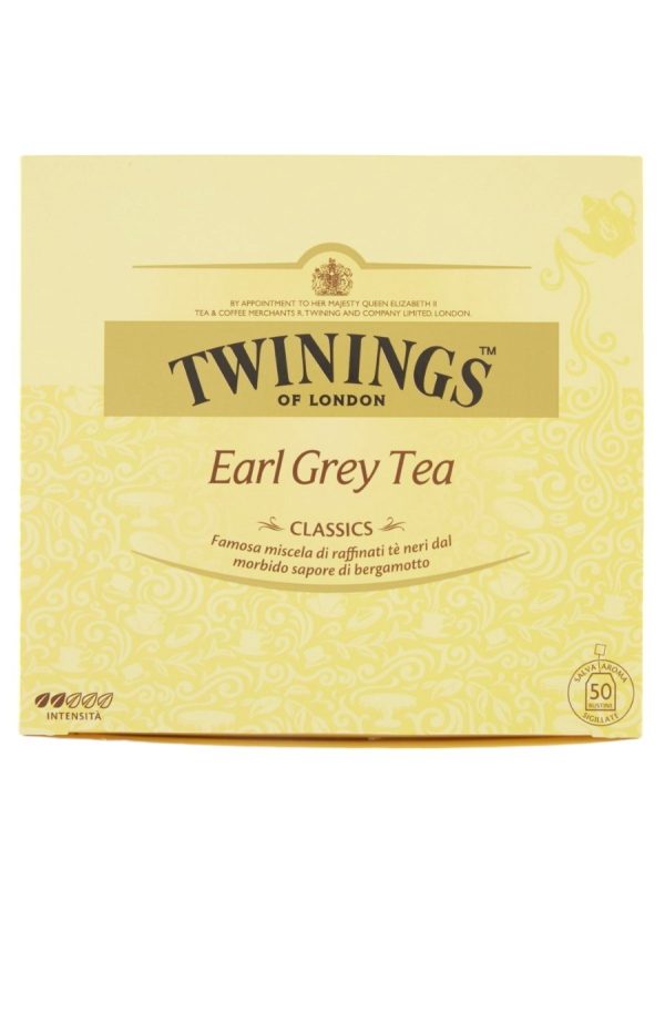 TÈ EARL GREY TWININGS 50 FILTRI