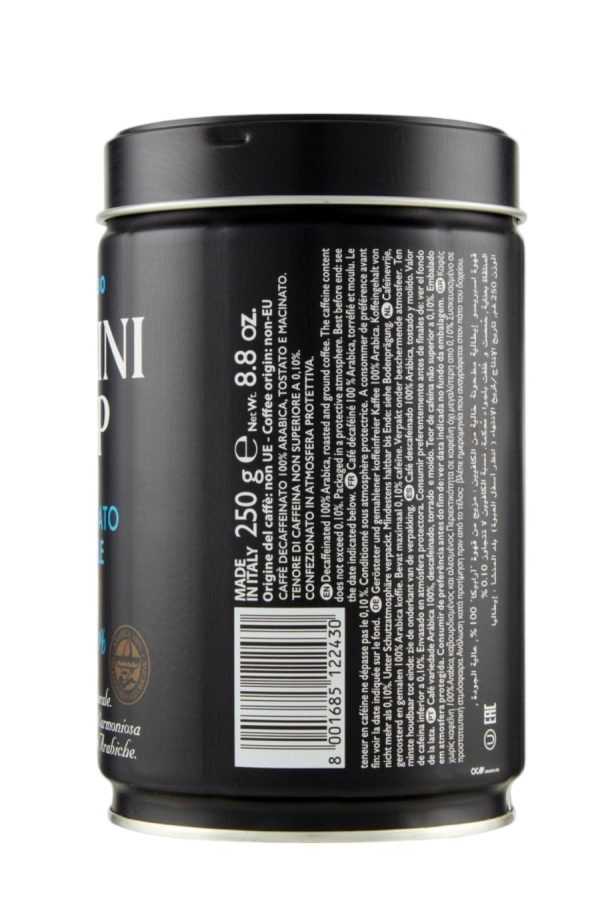 CAFFÈ MACINATO ESPRESSO DECAFFEINATO NATURALE PELLINI GR. 250 - immagine 3