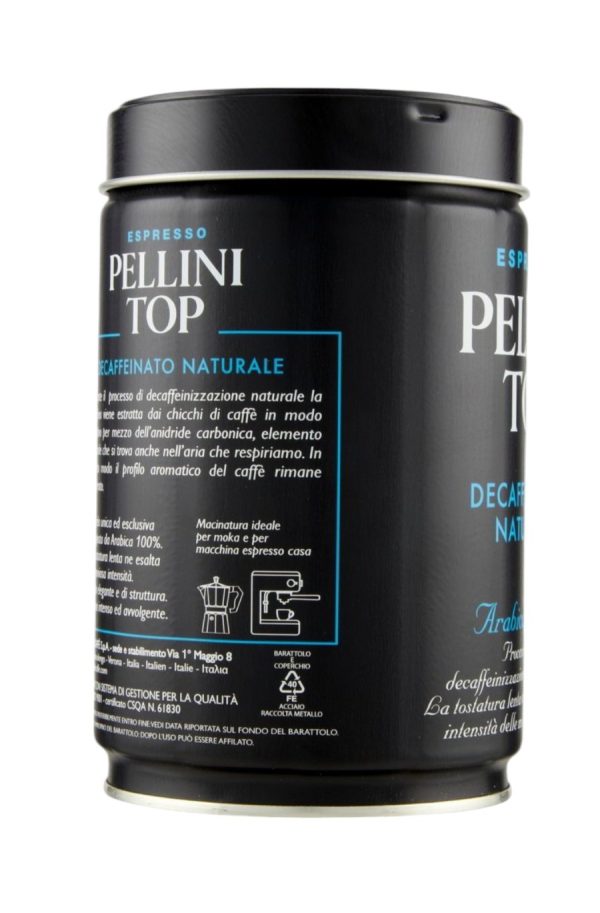 CAFFÈ MACINATO ESPRESSO DECAFFEINATO NATURALE PELLINI GR. 250 - immagine 4