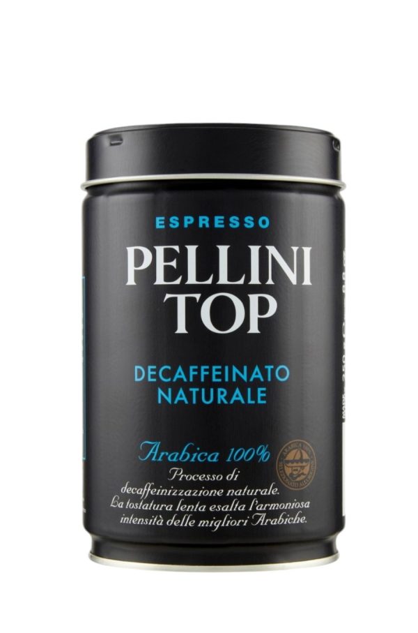 CAFFÈ MACINATO ESPRESSO DECAFFEINATO NATURALE PELLINI GR. 250