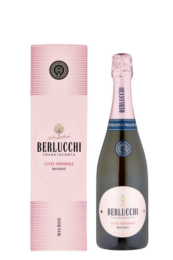 Berlucchi Cuvée Imperiale Max Rosé Franciacorta D.O.C.G. Extra Dry 750 ML