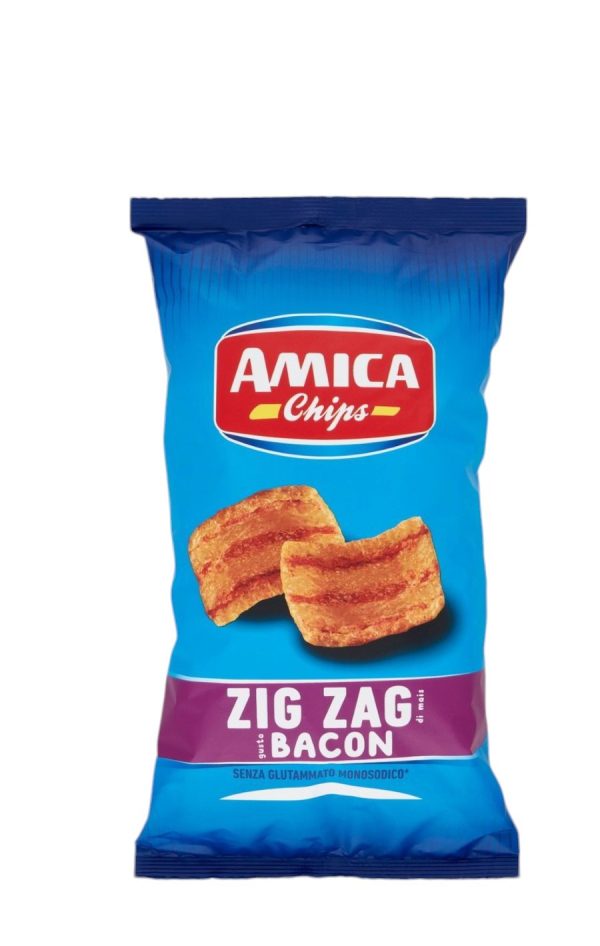 ZIG ZAG PATATINA GUSTOSA BACON BUSTA AMICA CHIPS GR. 160