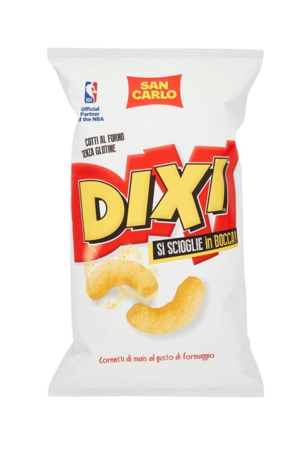 DIXI CORNETTI DI MAIS AL GUSTO DI FORMAGGIO SAN CARLO GR.150