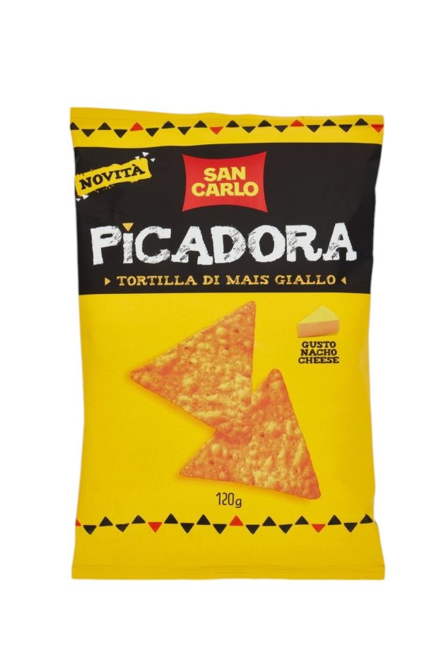 PATATINE PICADORA NACHO CHEESE SAN CARLO GR.120