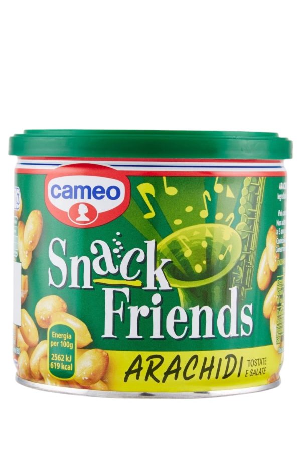 ARACHIDI TOSTATE E SALATE SNACK FRIENDS CAMEO GR. 200