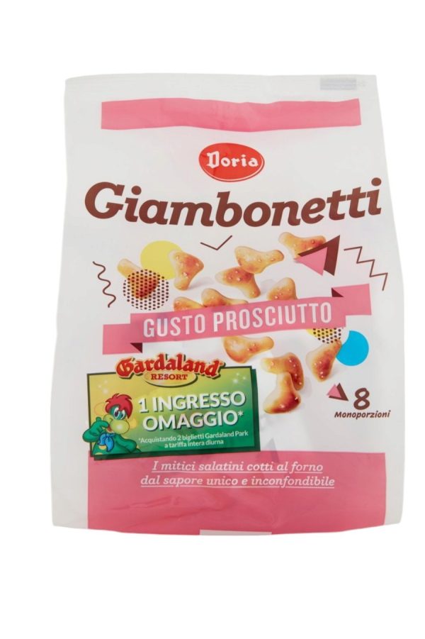 GIAMBONETTI GUSTO PROSCIUTTO MULTIPACK DORIA GR. 40 X 8 PZ.