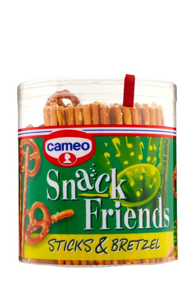 STICKS & BRETZEL SNACK FRIENDS  CAMEO GR. 300