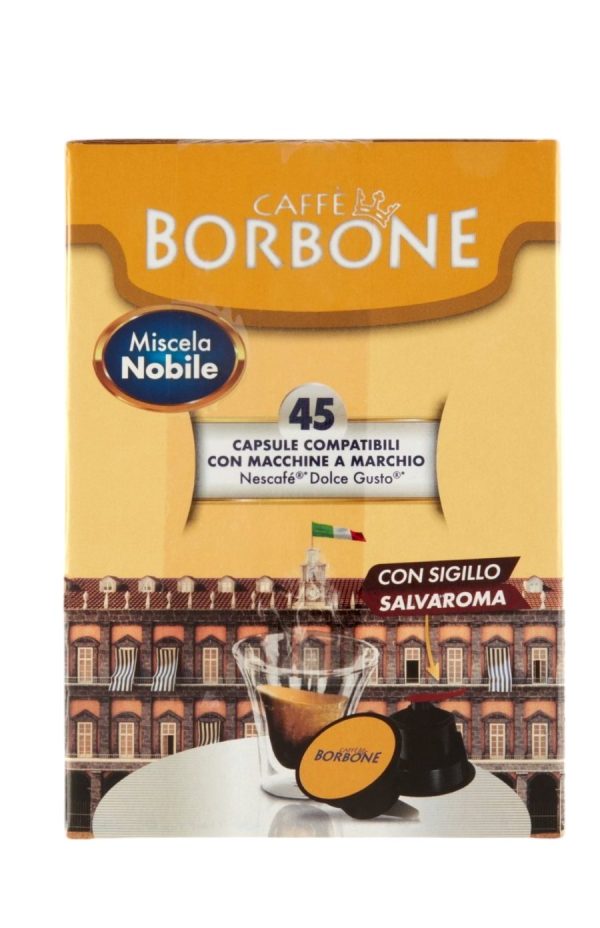 CAPSULE MISCELA NOBILE COMP.DOLCE GUSTO X45 CAFFE' BORBONE X45