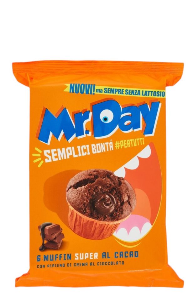 MUFFIN AL CIOCCOLATO X6 MR DAY GR.300