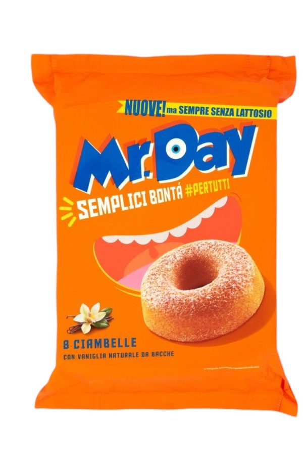 MERENDA CIAMBELLA ALLA VANIGLIA MR DAY GR.320