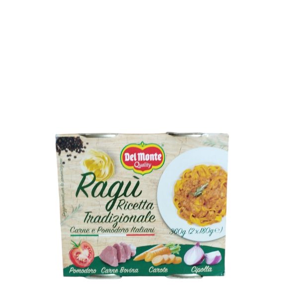 RAGU' RICETTA TRADIZIONALE DEL MONTE GR.180X2