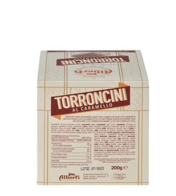 TORRONCINI AL CARAMELLO STREGA GR.200 - immagine 2