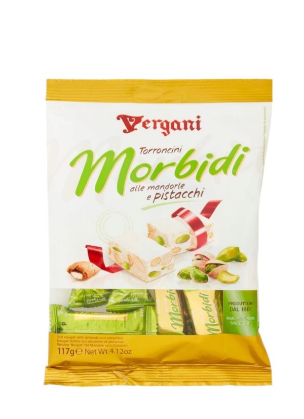 TORRONCINI MORBIDI AL PISTACCHIO VERGANI GR.117