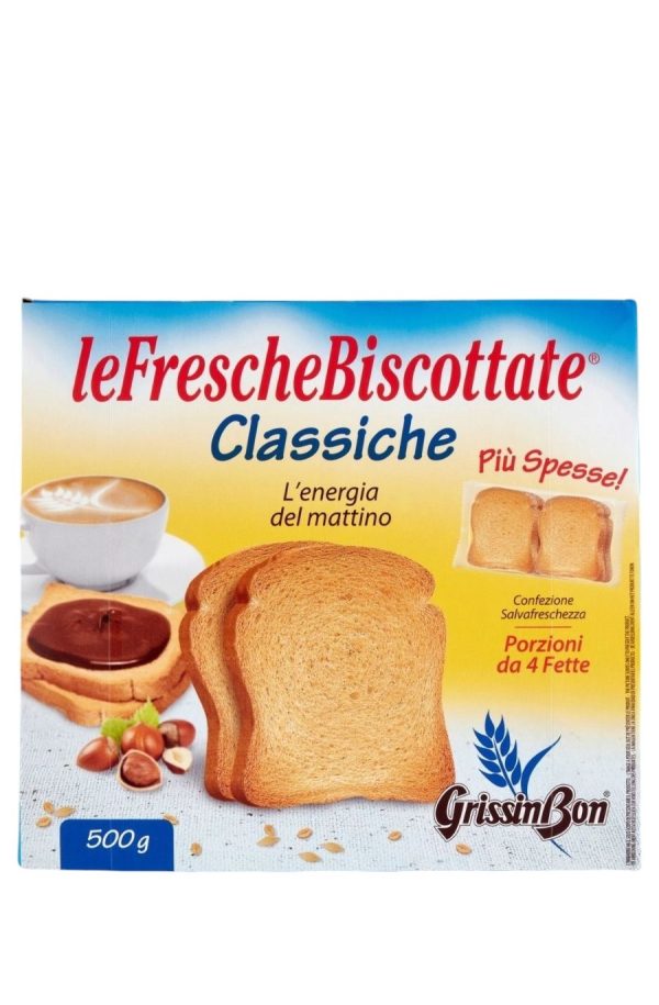 FETTA BISCOTTATA CLASSICA GRISSIN BON GR.500