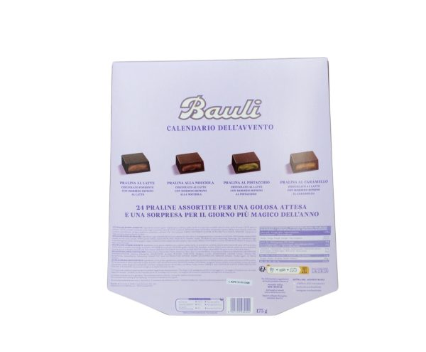 BAULI GRANDI FIRME LEI CALENDARIO AVVENTO CON CIOCCOLATINI E SORPRESA 175G - immagine 2