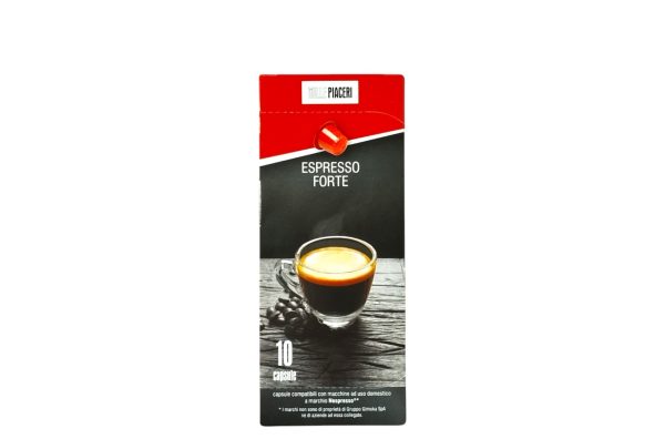 CAPSULE ESPRESSO FORTE COMPATIBILI NESPRESSO MILLE PIACERI PZ.10