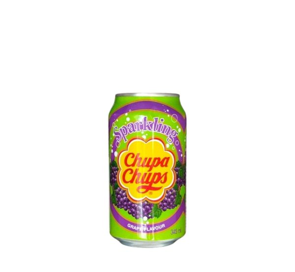 CHUPA CHUPS GRAPE SODA, BEVANDA AL GUSTO UVA 345ML