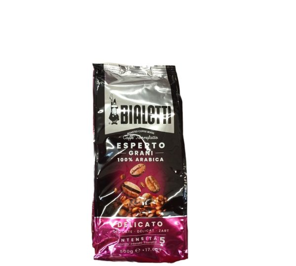 CAFFÈ IN GRANI GUSTO DELICATO BIALETTI 500GR