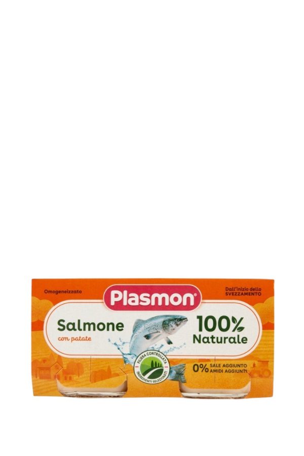 OMOGENEIZZATO SALMONE PLASMON GR.80X2