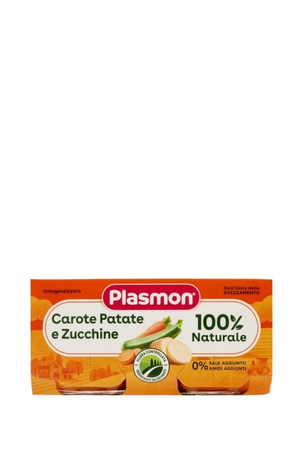 OMOGENEIZZATO PATATE-CARTOE-ZUCCHINE PLASMON GR.80X2