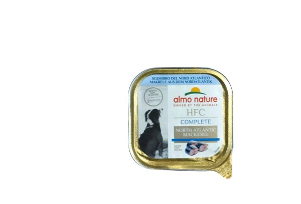 CIBO UMIDO PER CANE AL GUSTO SGOMBRO ALMO NATURE GR.85