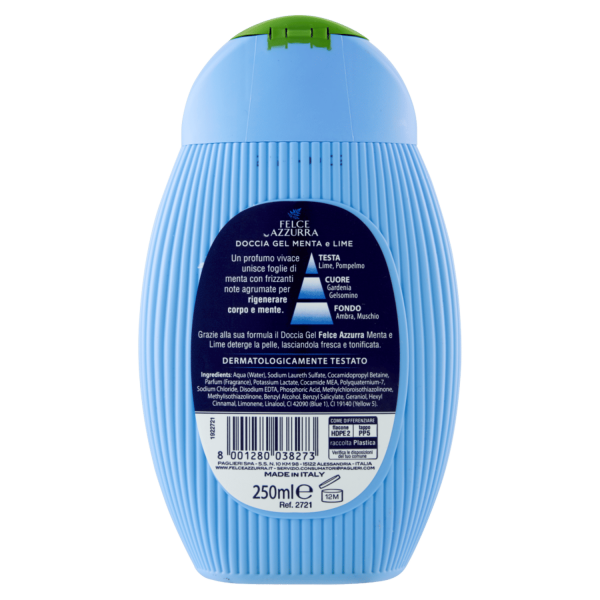 MENTA E LIME RINFRESCANTE DOCCIA GEL 250 ML - immagine 2