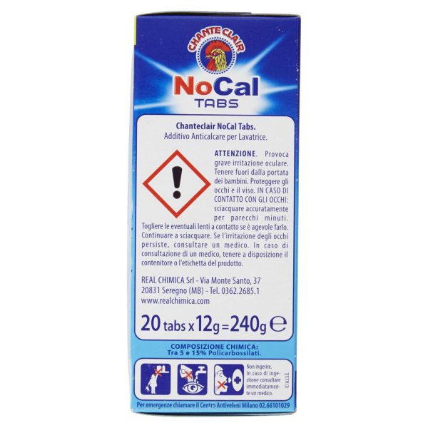 NO CALCARE LAVATRICI TABS 20 X 12 G - immagine 4