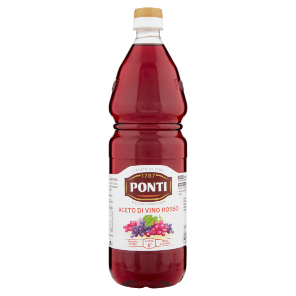 PONTI ACETO DI VINO ROSSO 1L