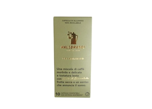 DECAFFEINATO CAPSULE COMPATIBILI NESPRESSO HAUSBRANDT X10