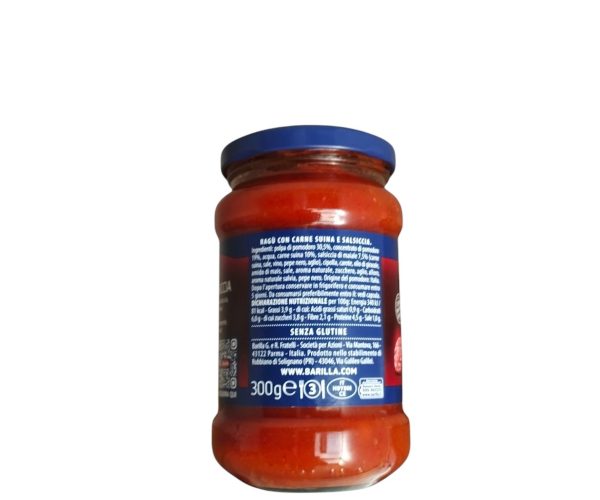 SUGO POMODORO SALSICCIA BARILLA 300GR - immagine 2