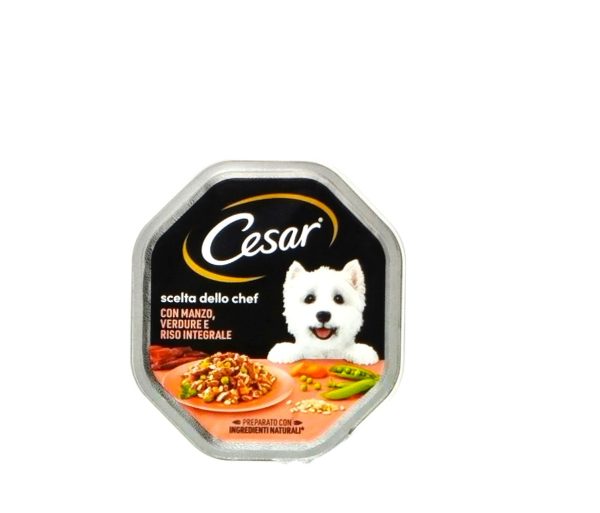 SCELTA DELLO CHEF MANZO RISO VERDURE CESAR 150 GR