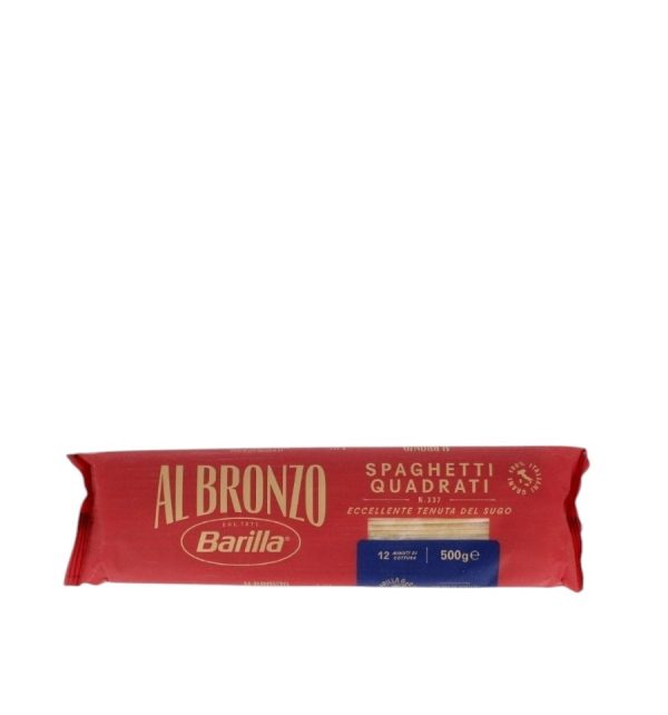 SPAGHETTI QUADRATI N. 337 AL BRONZO BARILLA GR. 500