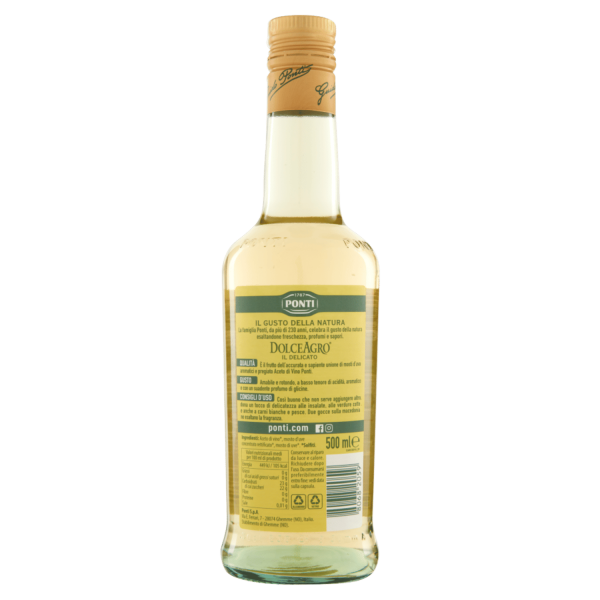 PONTI DOLCE AGRO IL DELICATO 500 ML - immagine 2