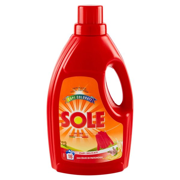 DET.LIQUIDO A MANO E LAV.LANA E DELICATI COLORATI SOLE LT.1