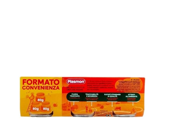 OMOGENEIZZATO CAVALLO 100% NATURALE PLASMON GR.80X3 - immagine 2