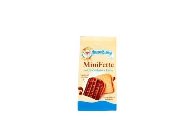 MINIFETTE CON CIOCCOLATO AL LATTE MULINO BIANCO GR. 110