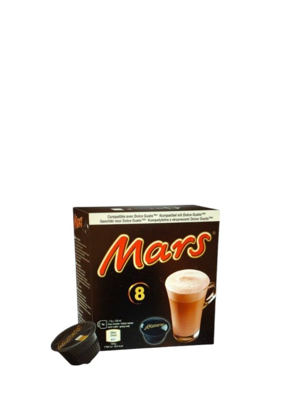 CAPSULE CIOCCOLATO E CARAMELLO COMPATIBILI D.G. MARS X8